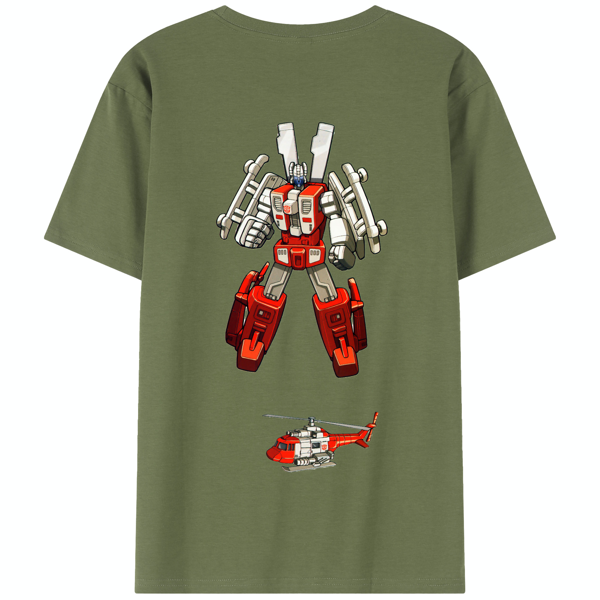 （画像用）  綿100％半袖Tシャツ（背面プリント）